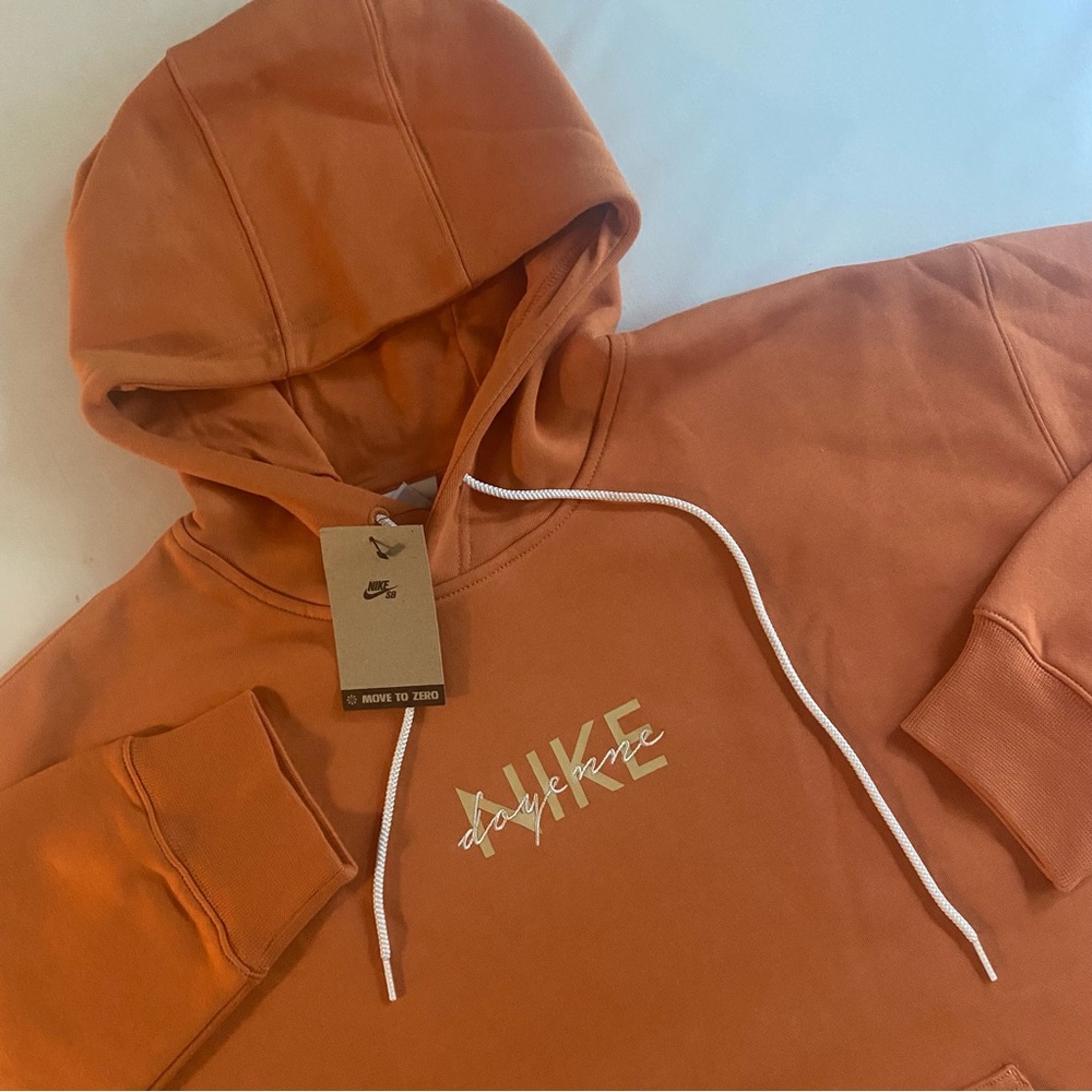 Nike SB Doyenne Hoodie Men Large LOOSE Heavyweight Fleece Pullover Sweatshirt